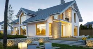Частный дом в современном стиле в Полысаево - строительство от 136461 рублей
