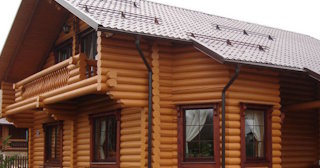 Строительство дома из оцилиндрованного бревна в Полысаево - от 136461 рублей