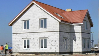 Построить двухэтажный дом из газобетона в Полысаево - Строй-Плс от 136461 рублей